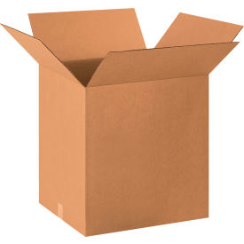 Cardboard Corrugated Boxes, 24"L x 20"W x 24"H, Kraft