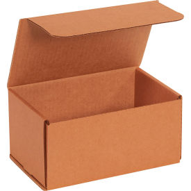 Corrugated Mailers, 8"L x 5"W x 4"H, Kraft