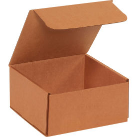Corrugated Mailers, 8"L x 8"W x 4"H, Kraft