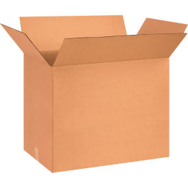 Cardboard Corrugated Boxes, 26"L x 16"W x 19"H, Kraft