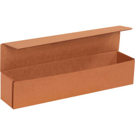 Corrugated Mailers, 17-1/2"L x 3-1/2"W x 3-1/2"H, Kraft