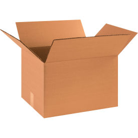 Heavy Duty Double Wall Corrugated Boxes, 18"L x 16"W x 14"H, Kraft