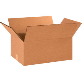 Heavy Duty Double Wall Corrugated Boxes, 20"L x 12"W x 6"H, Kraft