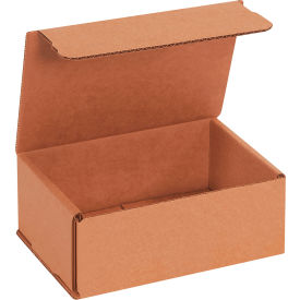 Corrugated Mailers, 6-1/2"L x 4-1/2"W x 2-1/2"H, Kraft