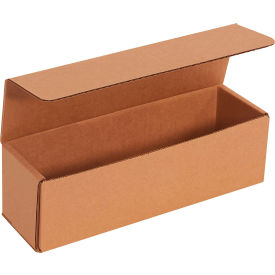 Corrugated Mailers, 10"L x 3"W x 3"H, Kraft