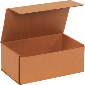 Corrugated Mailers, 10"L x 6"W x 4"H, Kraft