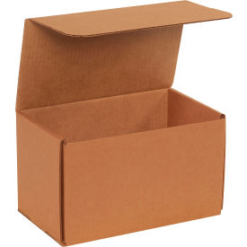 Corrugated Mailers, 10"L x 6"W x 6"H, Kraft