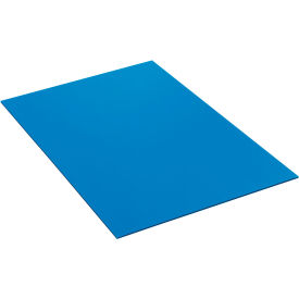 Single Wall Corrugated Sheets, 36"L x 24"W, Blue