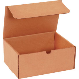Corrugated Literature Mailers, 9"L x 6-1/2"W x 4"H, Kraft