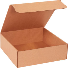 Corrugated Literature Mailers, 10"L x 10"W x 3"H, Kraft
