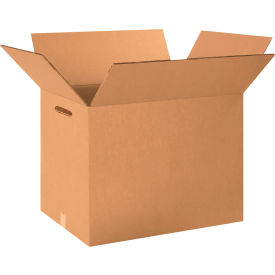 Double Wall Corrugated Boxes w/ Hand Holes, 24"L x 18"W x 18"H, Kraft