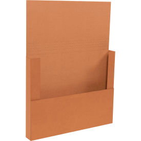 Corrugated Easy-Fold Mailers, 24"L x 18"W x 2"H, Kraft