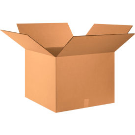 Heavy Duty Double Wall Corrugated Boxes, 26"L x 26"W x 20"H, Kraft