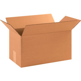 Long Cardboard Corrugated Boxes, 17"L x 7"W x 7"H, Kraft
