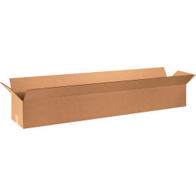 Long Cardboard Corrugated Boxes, 60"L x 8"W x 8"H, Kraft