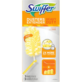 Duster Mop With Extendable Handle, 6 Kits/Case