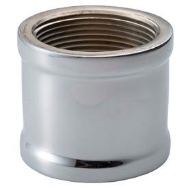 Chrome Plated Brass Pipe Fitting 3/4 Coupling Npt Female