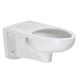 Low Flow Toilet, Wall Hung, Elongated 1.1-1.6GPF
