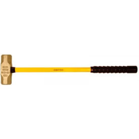 Non-Sparking Sledge Hammer with Fiberglass Handle 10Lb 33" OAL