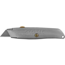 Classic 99 6" Utility Knife With Retractable Blade, Gray