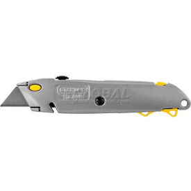 10-499 6-1/2" Quick Change Retractable Blade Utility Knife with String Cutter