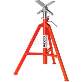 Vj-98 V Head Low Pipe Stand, 12 In Max. Pipe Capacity, 20 In - 38 In
