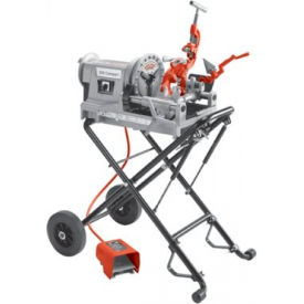 300 Compact Kit Power Threading Machines, 67182 w/ 250 Folding Wheel Stand