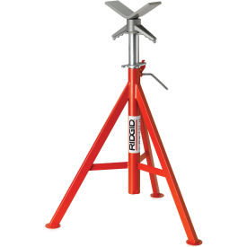 Model No. Vj-99 V Head High Pipe Stand, 12" Max. Pipe Capacity, 28"-53" H