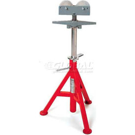 Model No. Rj-98 Roller Head Pipe Stands, 12" Max. Pipe Capacity, 23"-41" H