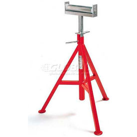 Model No. Cj-99 Conveyor Head Pipe Stand, 12" Max. Pipe Capacity, 29"-44" H