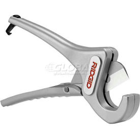 Single Stroke Plastic Pipe & Tubing Cutter, 1/8"-1-3/8" Capacity
