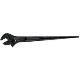 Adjustable-Head Construction Wrench, 1-1/2" Opening, 11-1/64" to 17" Range