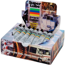 Super Lube Multi-Purpose Lubricant with PTFE, 1/2 oz. Tube Counter Box Display - Pack of 40