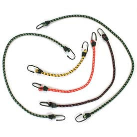 12" 9mm Hook Bungie Cord - Package of 10