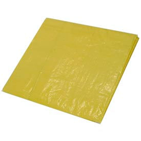 Light Duty 3.3 oz. Tarp, High Visibility Yellow - 18' x 24'