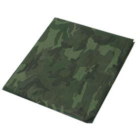 10' x 10' Light Duty 3.3 oz. Tarp, Camouflage/Green
