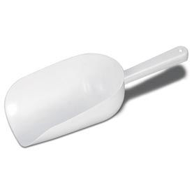 Plastic Scoop, White, 16 Oz.