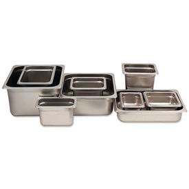 4.5 Qt. 1/4 Size Steam Table Pan Anti-Jam, 23 Ga.
