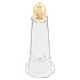 Tower Salt And Pepper Shaker, 1-1/2 Oz., Gold Top