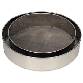 - Sieves, 10" Diameter, Stainless Steel Rim