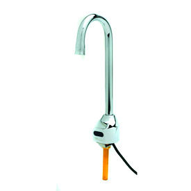 ChekPoint Electronic Faucet, Deck Mount, Gooseneck, 2.2 GPM, Chrome
