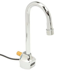 ChekPoint Electronic Faucet, Wall Mount, Gooseneck, 2.2 GPM, Chrome