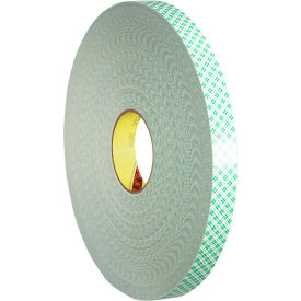 Double Coated Urethane Foam Tape 1" x 72 Yds. 31 Mil Off White