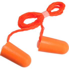 Corded Foam Ear Plugs, 100-Pair