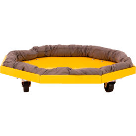 Drum Dolly with Absorbent Collar