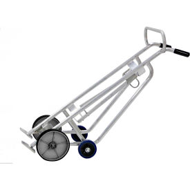 4-Wheel Aluminum Drum Truck Molded Rubber Wheels