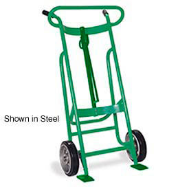 EZy-Rol 2-Wheel Aluminum Drum Truck - Rubber Wheels