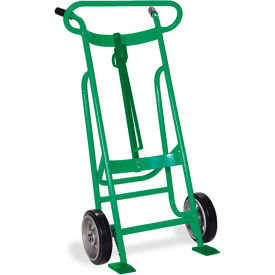 EZy-Rol 2-Wheel Steel Drum Truck - Rubber Wheels