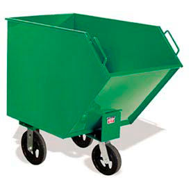 Valley Craft Tapered Tilt Truck, Swivel Wheel on Tapered End