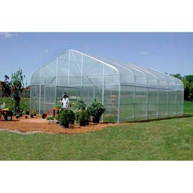 20'W x 48'L Drop Down Greenhouse with Film